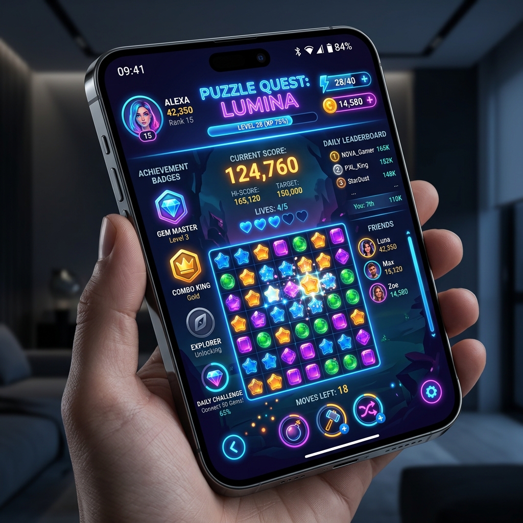 CyberQuest Gaming App
